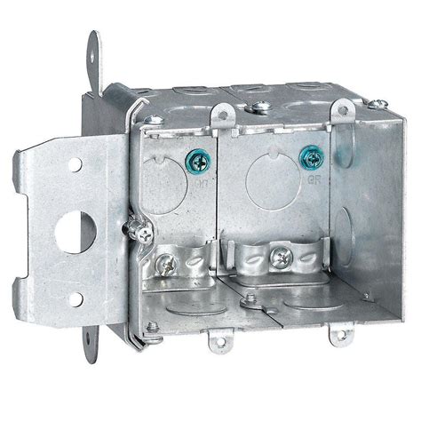 3-gang new work metallic adjustable electrical wall box|Non.